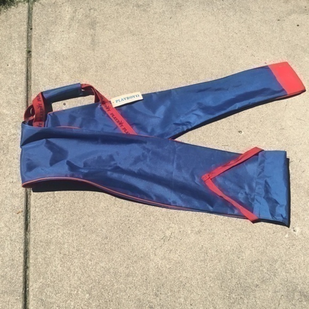 NWT VINTAGE Unique Iconic PLAYBOY BUNNY Ski Holder Traveling Case